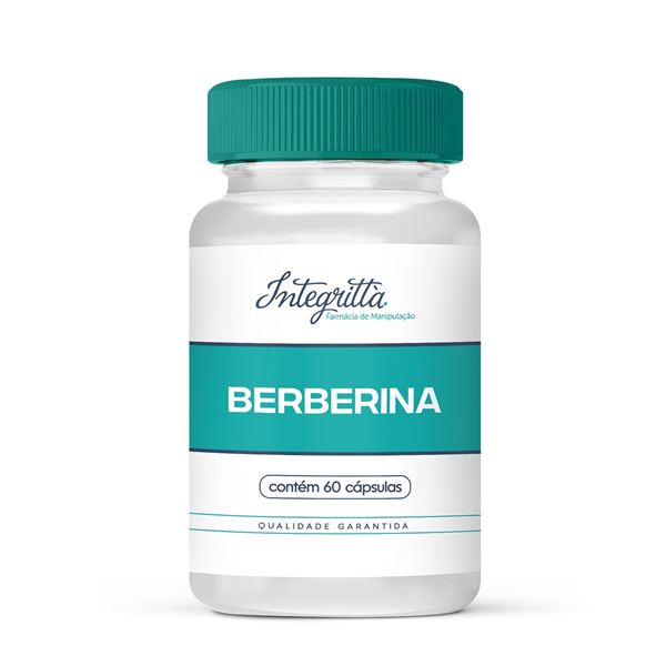 Berberina 250mg 60 Cápsulas
