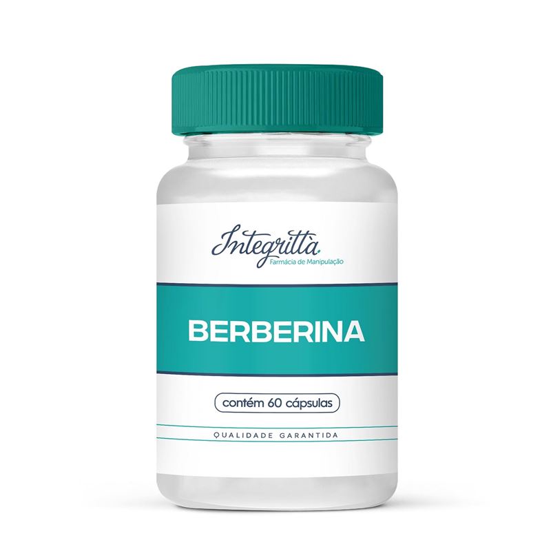 Berberina 250mg 60 Cápsulas
