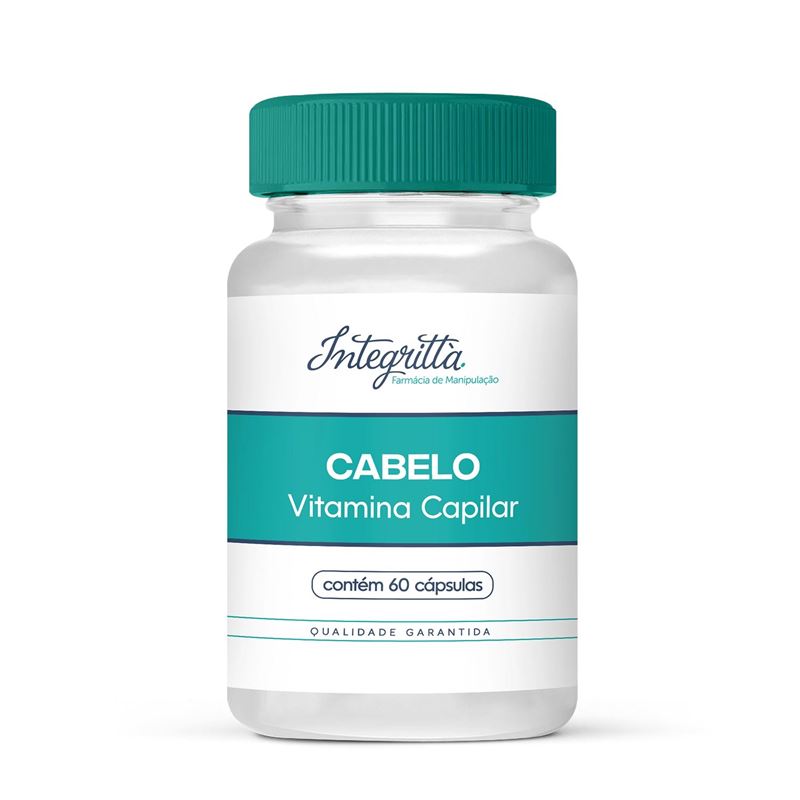 Cabelo - Vitamina Capilar 60 Cápsulas