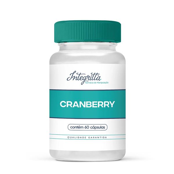 Cranberry 500mg 60 Cápsulas