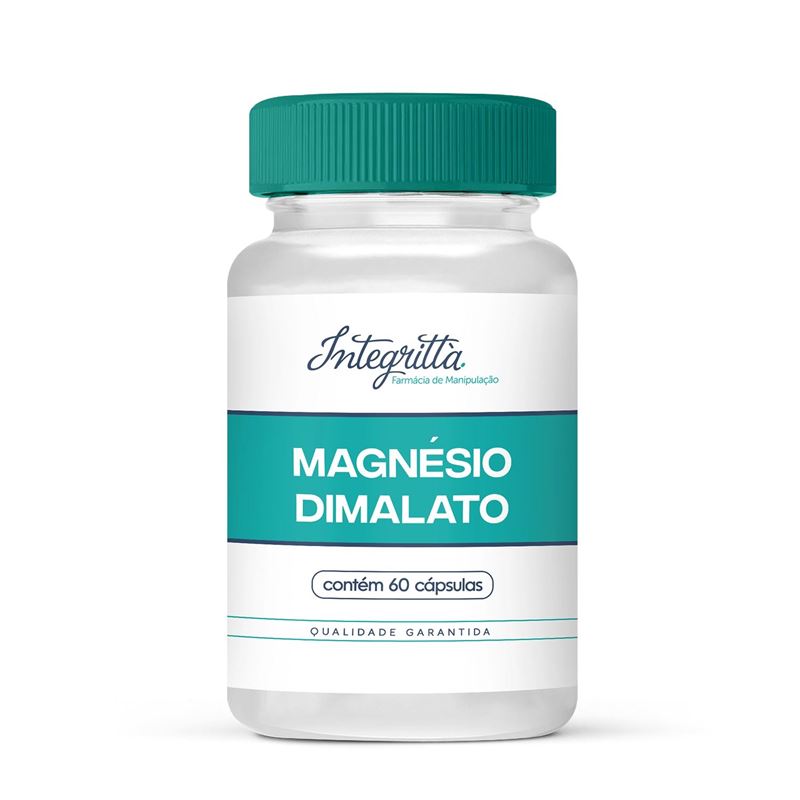 Magnésio Dimalato 350mg 60 Cápsulas
