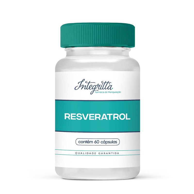 Resveratrol 250mg 60 Cápsulas