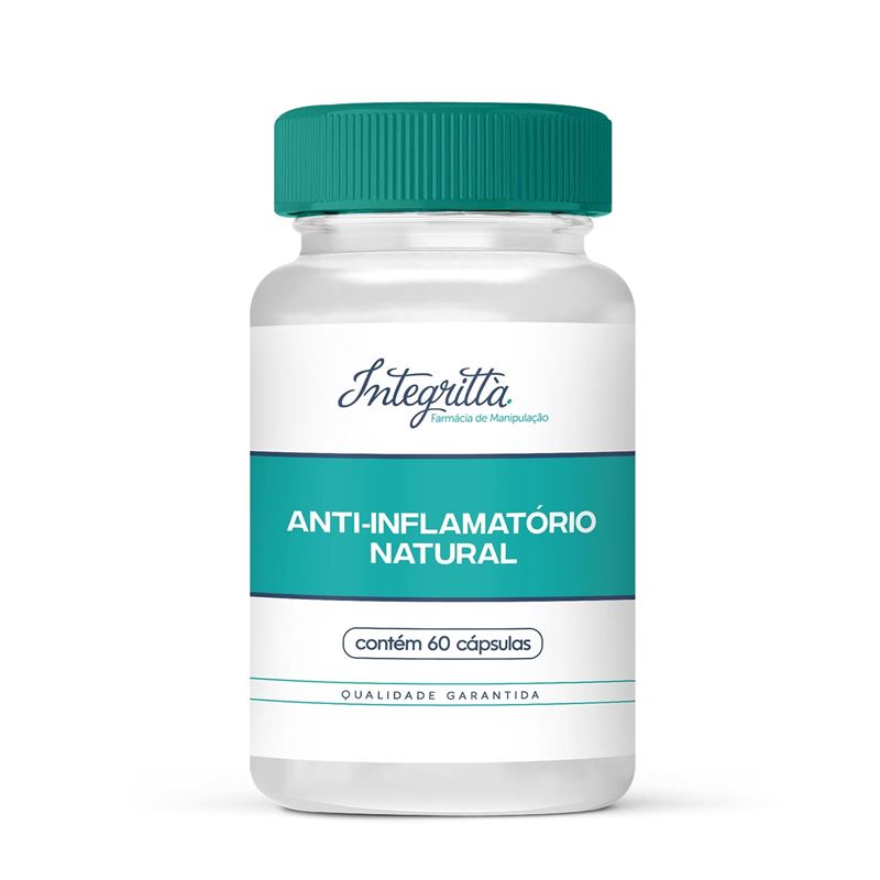 Anti-inflamatório Natural 60 Cápsulas